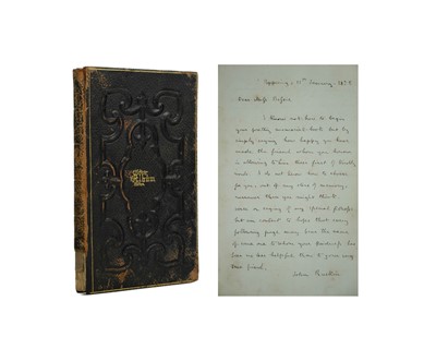 Lot 376 - (A.L.S John Ruskin)