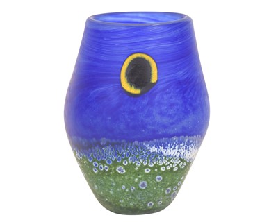 Lot 329 - Norman Stuart CLARKE (b.1944), an eclipse glass vase.