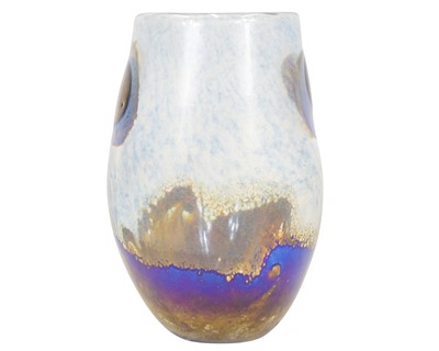 Lot 34 - Norman Stuart CLARKE (b.1944), an eclipse glass vase.