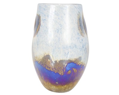 Lot 34 - Norman Stuart CLARKE (b.1944), an eclipse glass vase.
