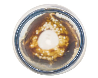 Lot 34 - Norman Stuart CLARKE (b.1944), an eclipse glass vase.