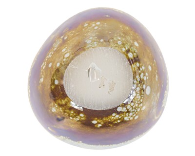 Lot 34 - Norman Stuart CLARKE (b.1944), an eclipse glass vase.
