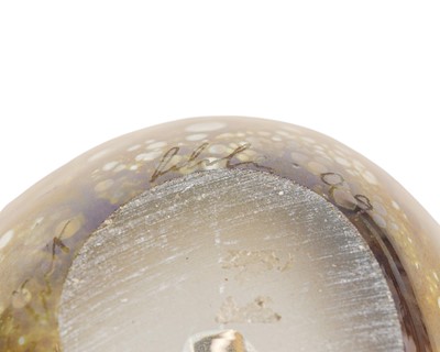 Lot 34 - Norman Stuart CLARKE (b.1944), an eclipse glass vase.