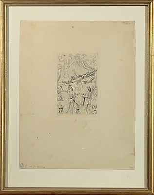 Lot 1241 - Felicien ROPS (1833-1898) La Messe De Cnide...