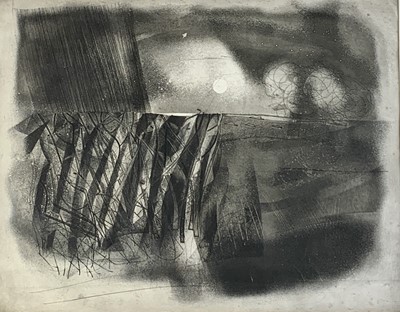 Lot 286 - Bryan INGHAM (1936-1997) Jollytown Etching and...