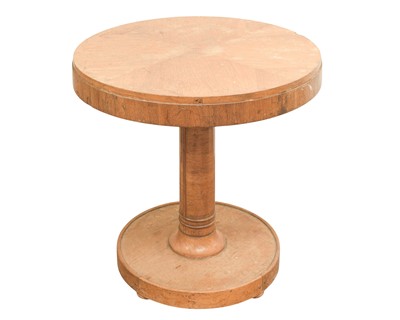 Lot 97 - A Waring & Gillow Art Deco walnut wine table.