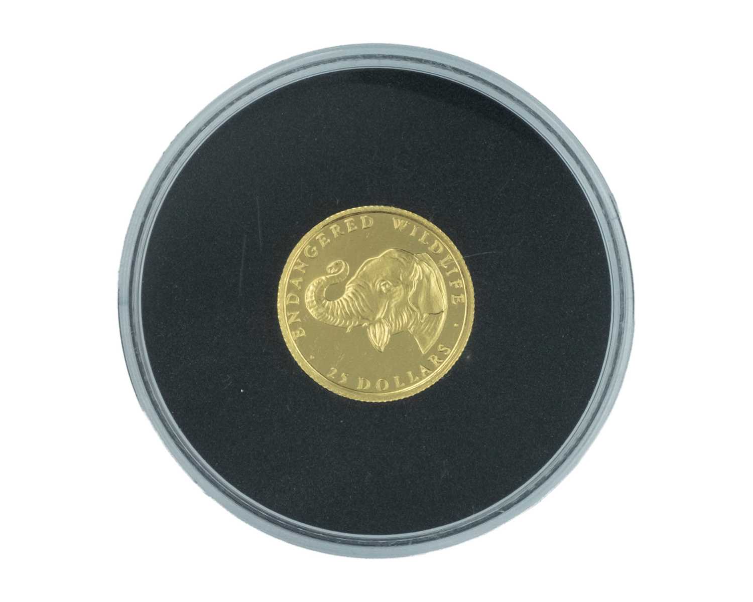 Lot 25 - QEII .999 GOLD PROOF 1990 COOK ISLAND 25 DOLLAR COIN.