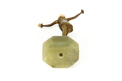 Lot 364 - Josef Lorenzl (1892-1950), an Art Deco cold painted bronze and ivory figure.