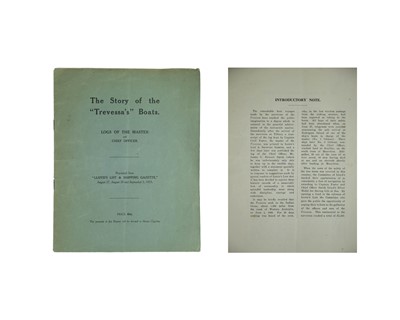 Lot 419 - The Story of the "Trevessa's" Boats