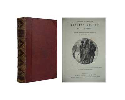 Lot 162 - (Binding) Dalziels' Illustrated Arabian Nights' Entertainments