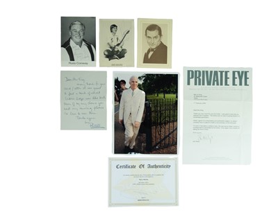 Lot 418 - (Signed postcards and letters)