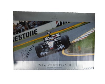 Lot 355 - (Signed) Mika Häkkinen