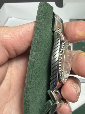 Lot 658 - ROLEX - A fine Yacht-Master platinum and steel gentleman's mid-size bracelet wristwatch.