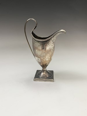 Lot 99 - A George lll silver cream helmet with...