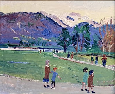 Lot 336 - Fred YATES (1922 - 2008) Annecy by the Lake...