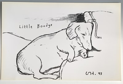 Lot 1265 - David HOCKNEY (1937) Little Boodge Lithograph...