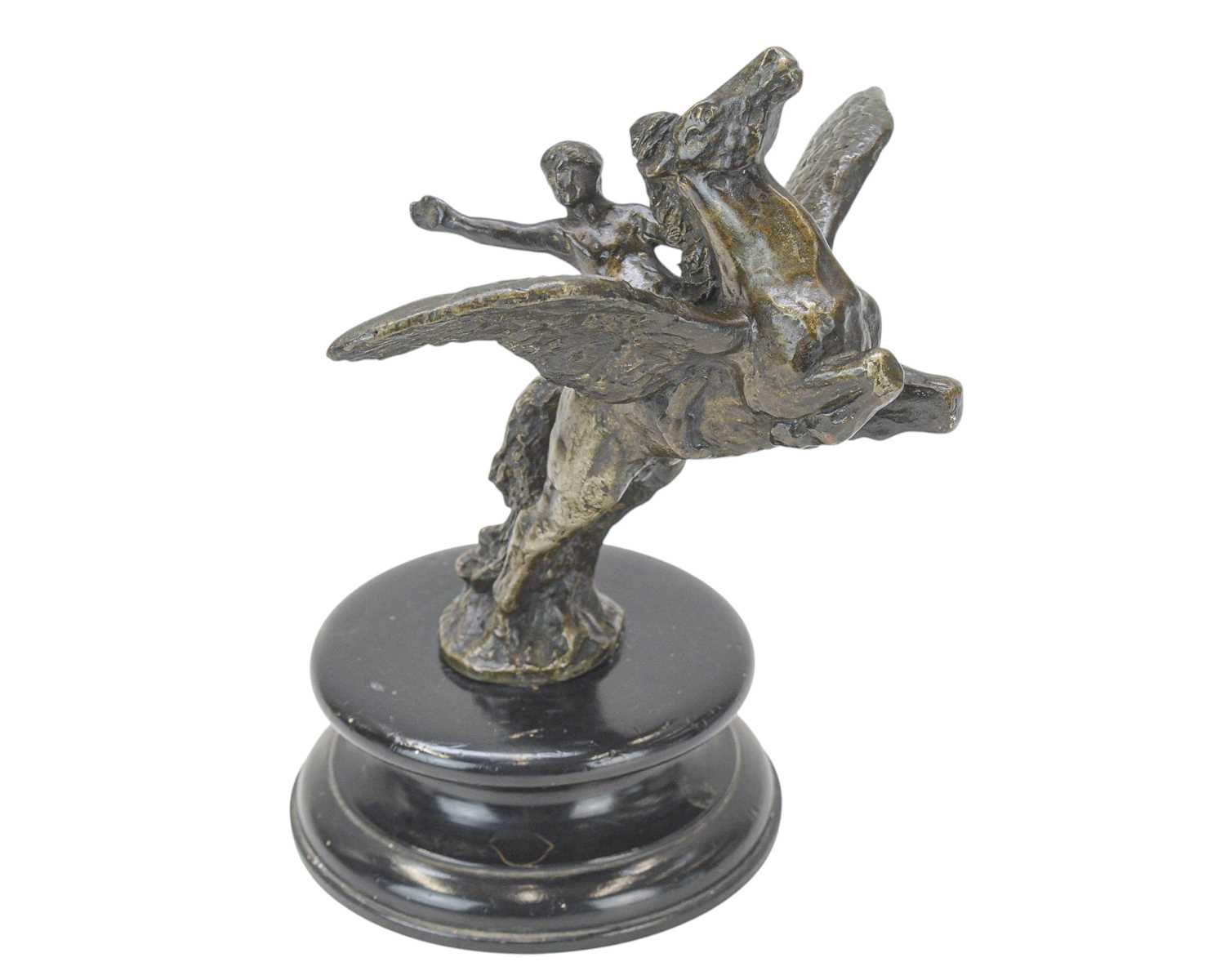 Lot 44 - A bronze maquette or mascot.