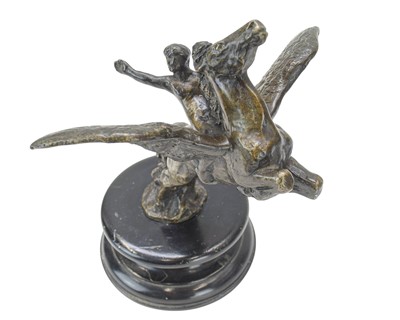 Lot 44 - A bronze maquette or mascot.
