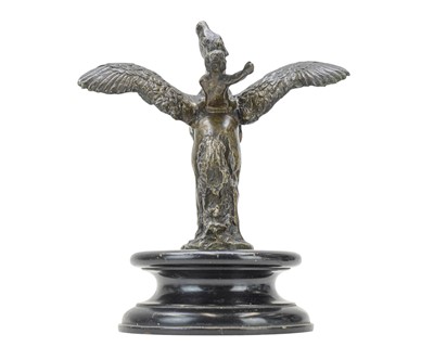 Lot 44 - A bronze maquette or mascot.
