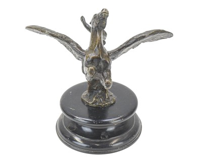 Lot 44 - A bronze maquette or mascot.