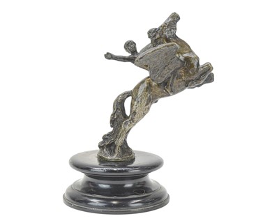 Lot 44 - A bronze maquette or mascot.