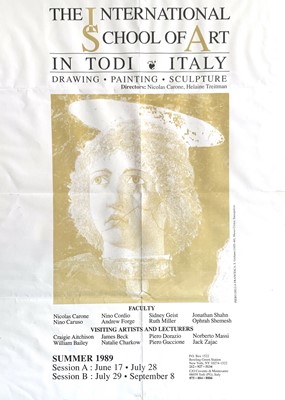 Lot 1267 - The International School of Art in Todi, Italy...