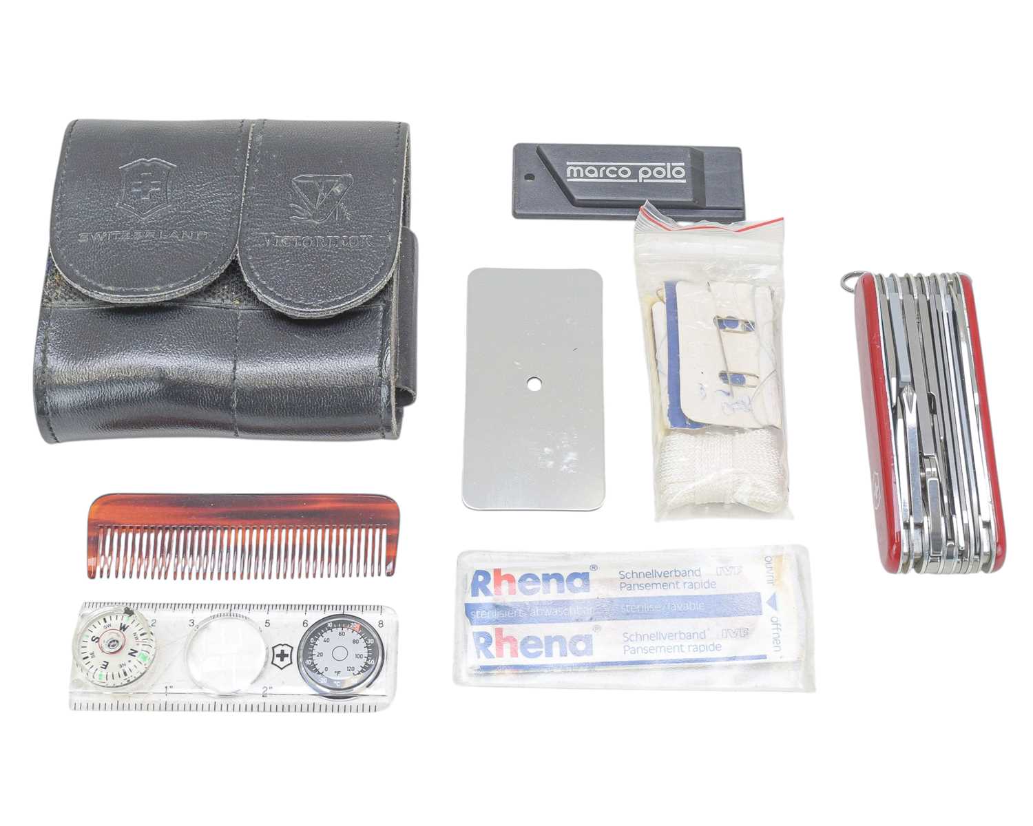 Lot 33 - Victorinox Swiss Champ Survival Kit.