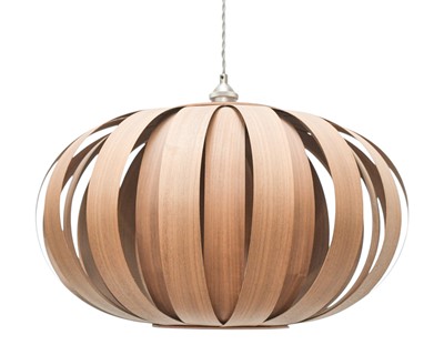 Lot 83 - A Tom Raffield 'Urchin' pendant light fitting.