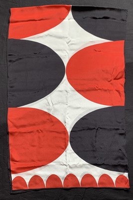 Lot 342 - Terry FROST RA (1915-2003) Silk scarf - red,...