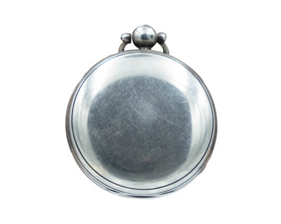 Lot 522 - Cornish Interest - A William IV silver-cased key wind fusee lever pocket watch, Henry Dobb, HELSTON.