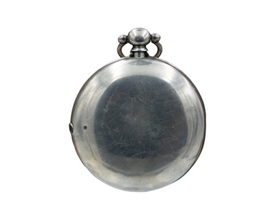 Lot 519 - A George IV silver pair-case fusee-verge pocket watch, by F. Berreys, London.