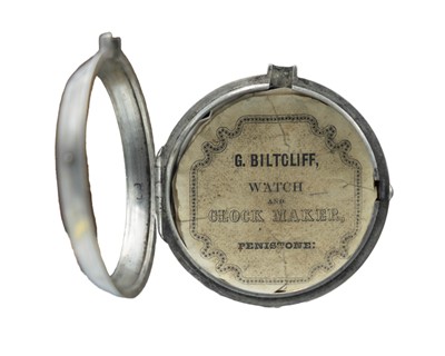 Lot 520 - A George III silver pair-case fusee verge pocket watch, by James McCabe, Royal Exchange, London.