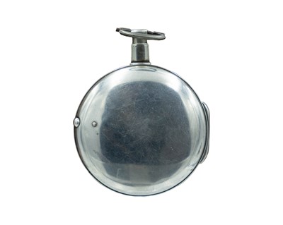 Lot 513 - A George III silver pair-case fusee verge pocket watch, signed T Betterton, London.