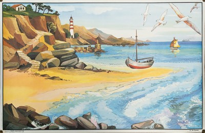 Lot 28 - Educational French posters.