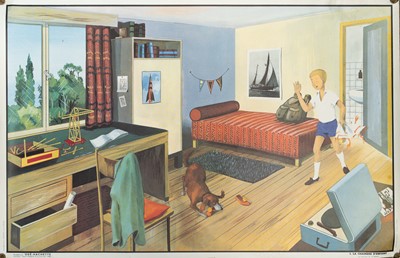 Lot 28 - Educational French posters.