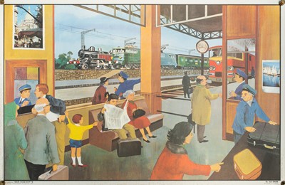 Lot 28 - Educational French posters.