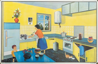 Lot 28 - Educational French posters.