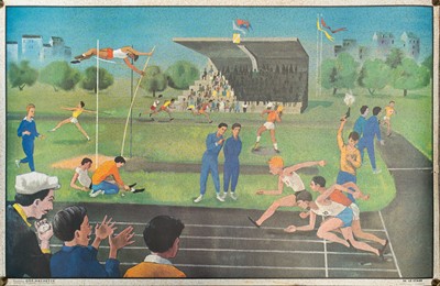 Lot 28 - Educational French posters.