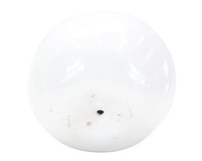 Lot 108 - A Troika white pottery apple.