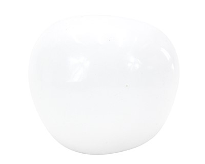 Lot 108 - A Troika white pottery apple.