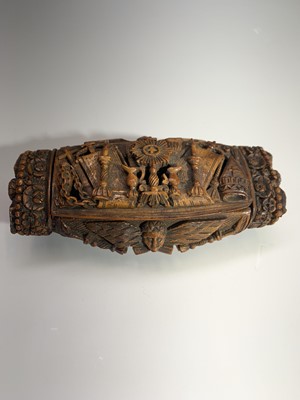 Lot 2521 - An early 19th-century French coquilla nut...