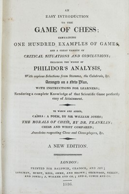 Lot 14 - (Chess)