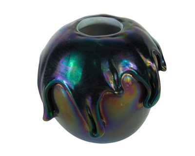 Lot 27 - A John Ditchfield bulbous vase.