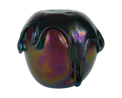 Lot 27 - A John Ditchfield bulbous vase.