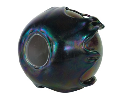 Lot 27 - A John Ditchfield bulbous vase.