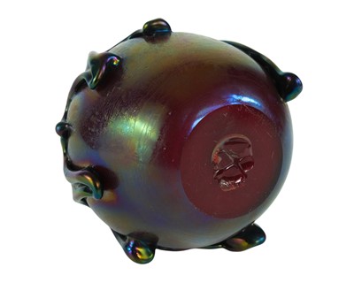 Lot 27 - A John Ditchfield bulbous vase.