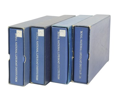 Lot 391 - RNLI Official Covers, in excess of 100 covers contained in four albums.