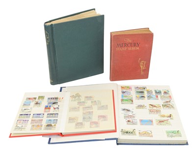 Lot 390 - World Stamp Collection in stock books and albums x4.