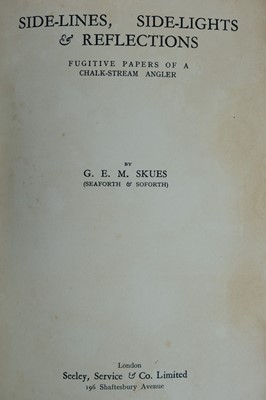 Lot 41 - (Angling) G. E. M. Skues