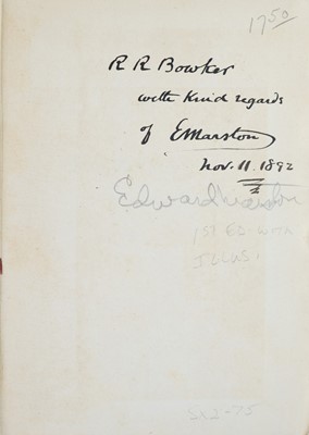 Lot 9 - (Angling) Edward Marston